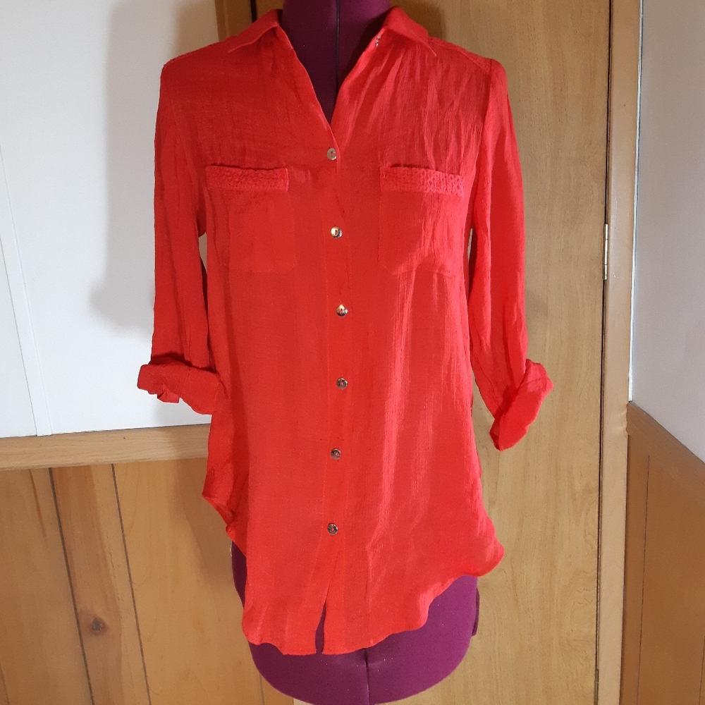 Alyx Petite Red Blouse